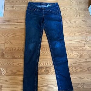 Guess jeans daredevil skinny size 25 dark wash